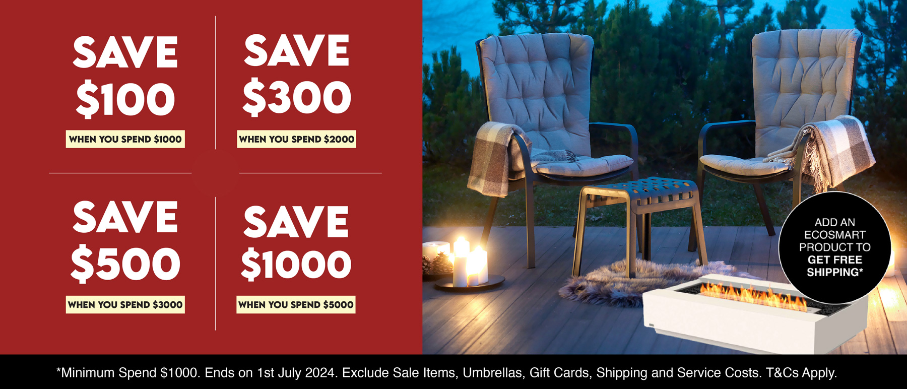 Remarkable Outdoor Living EOFY Sale 2024